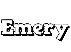 Emery snowing logo