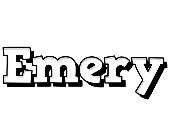 Emery snowing logo