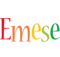 Emese birthday logo