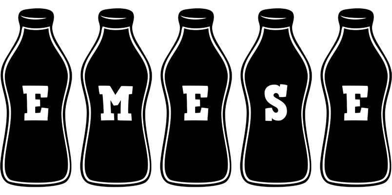 Emese bottle logo