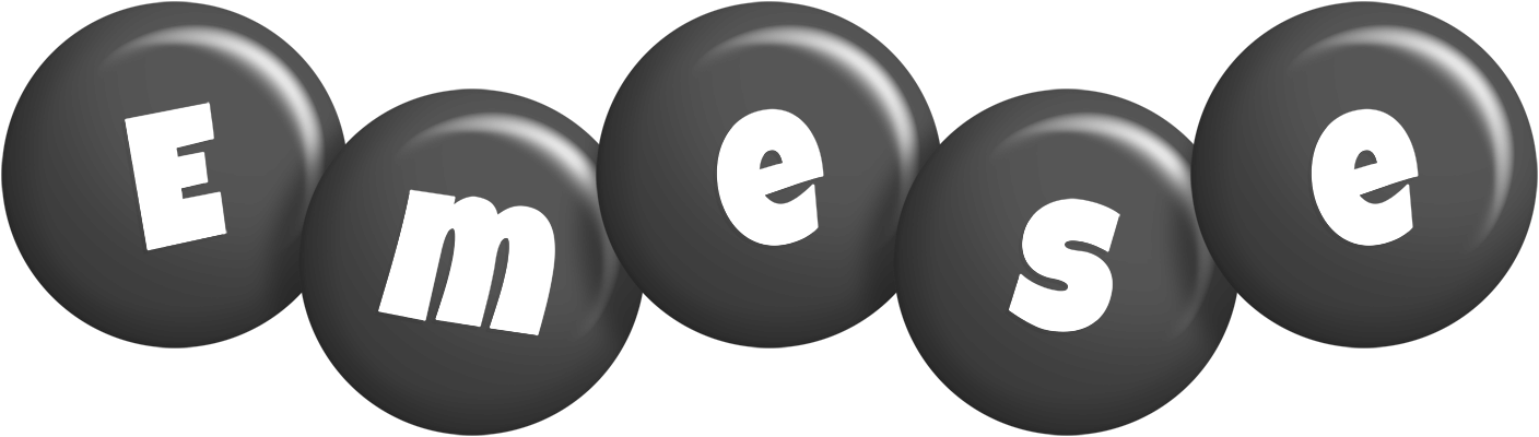 Emese candy-black logo