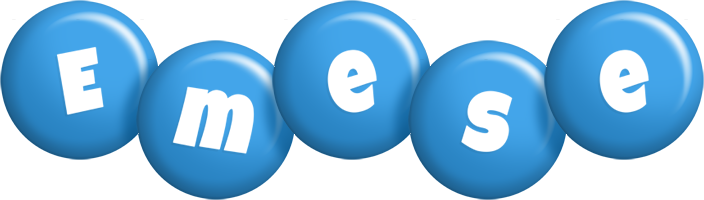 Emese candy-blue logo