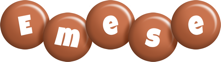 Emese candy-brown logo