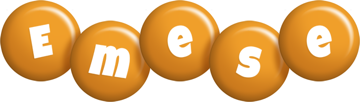 Emese candy-orange logo