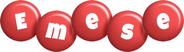 Emese candy-red logo