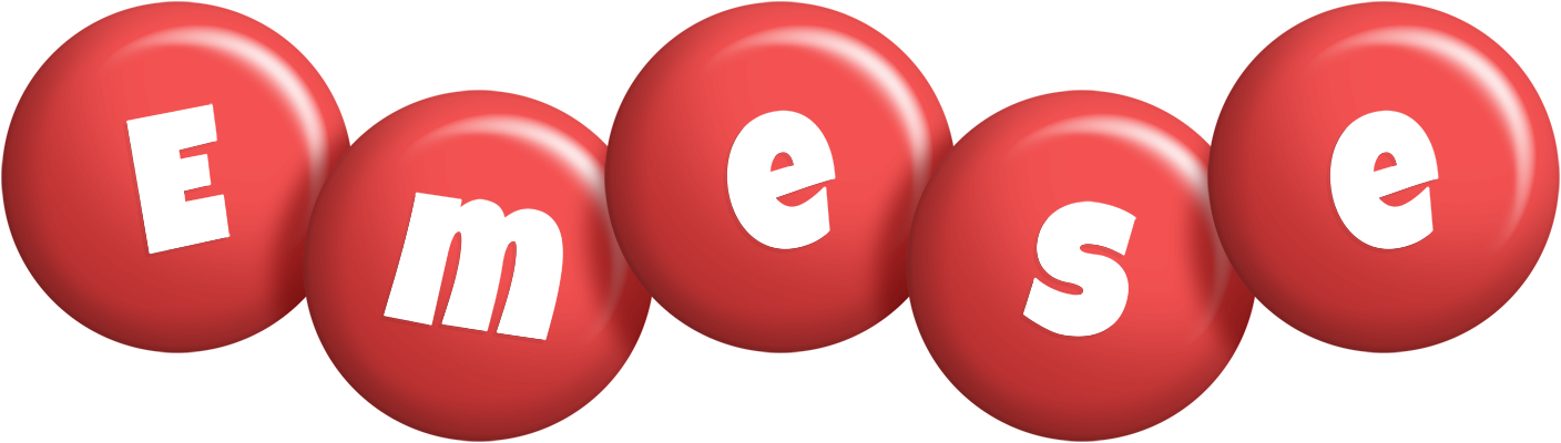 Emese candy-red logo