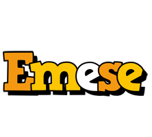 Emese cartoon logo