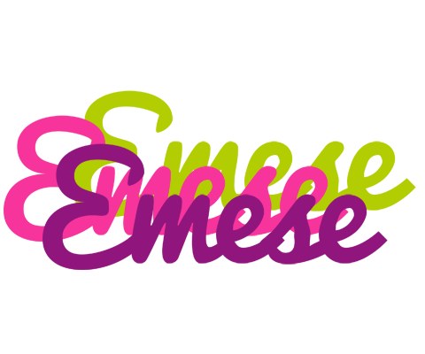 Emese flowers logo