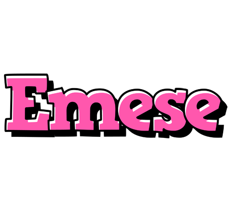 Emese girlish logo