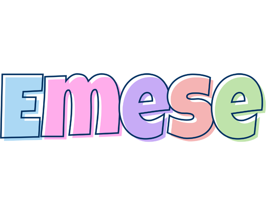Emese pastel logo