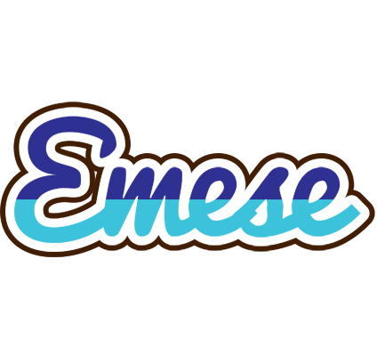 Emese raining logo