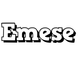 Emese snowing logo