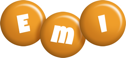 Emi candy-orange logo