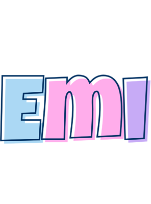 Emi pastel logo