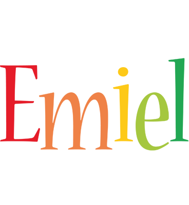 Emiel birthday logo