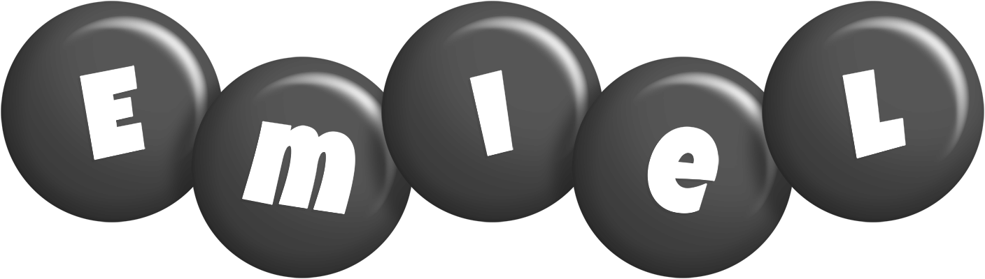 Emiel candy-black logo