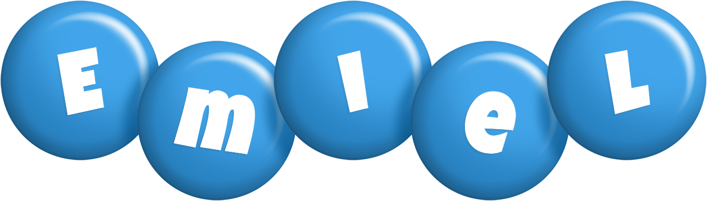 Emiel candy-blue logo