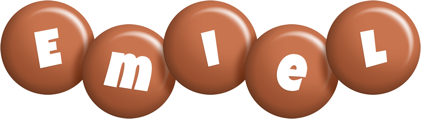 Emiel candy-brown logo