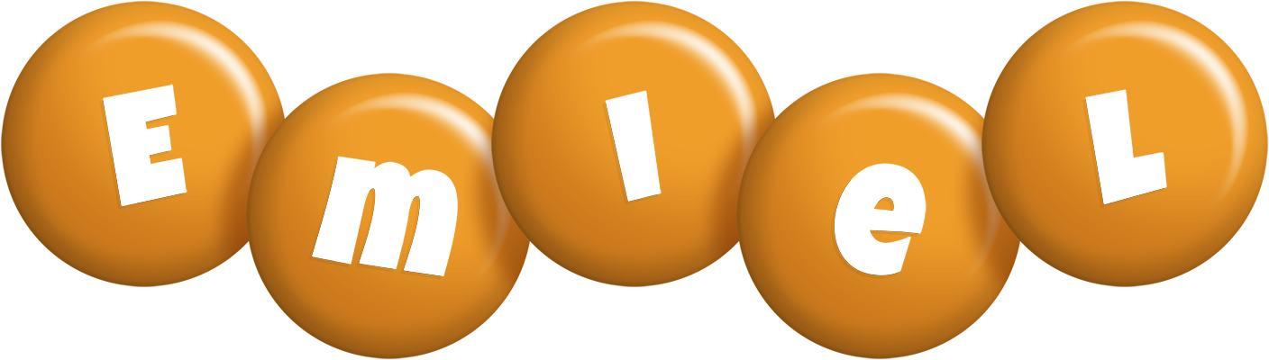 Emiel candy-orange logo