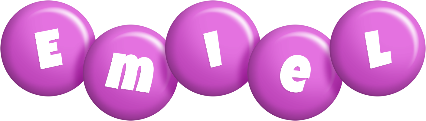 Emiel candy-purple logo