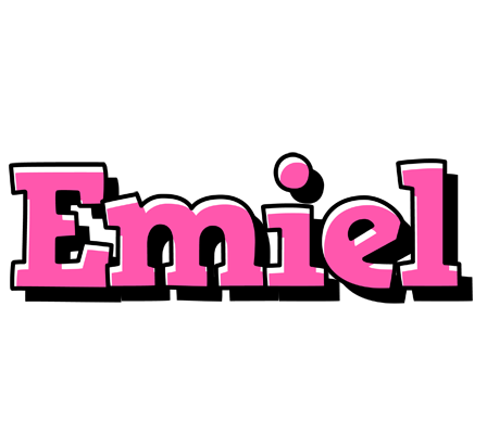 Emiel girlish logo