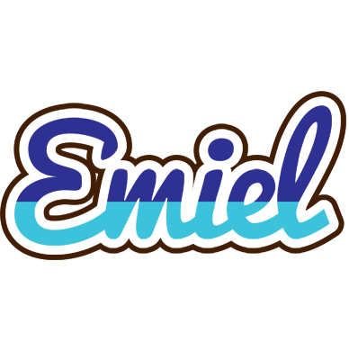 Emiel raining logo