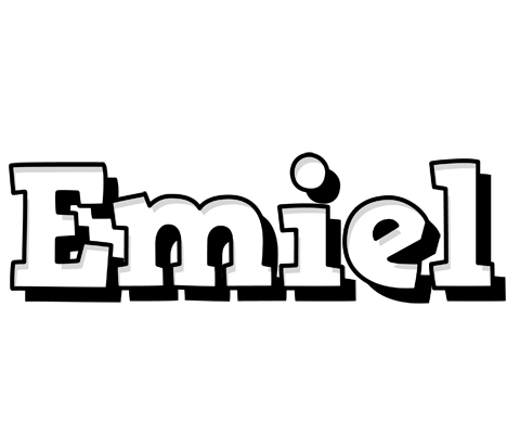 Emiel snowing logo