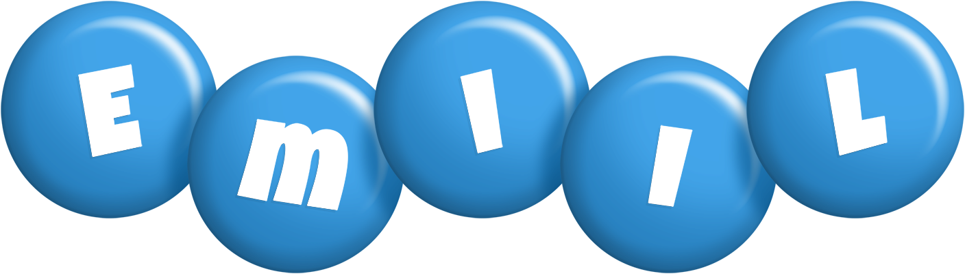 Emiil candy-blue logo
