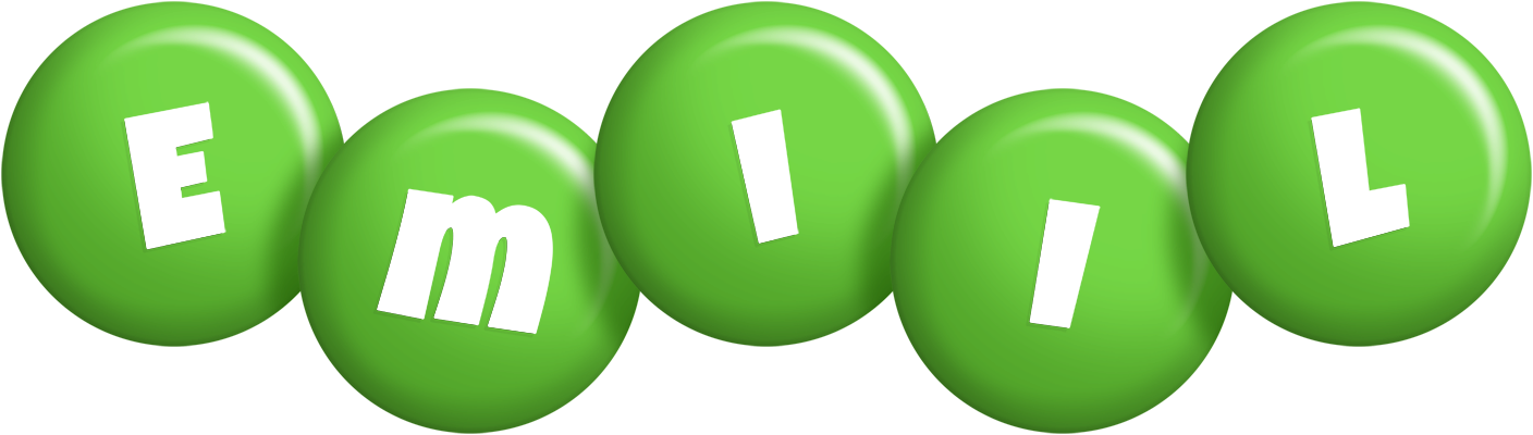 Emiil candy-green logo