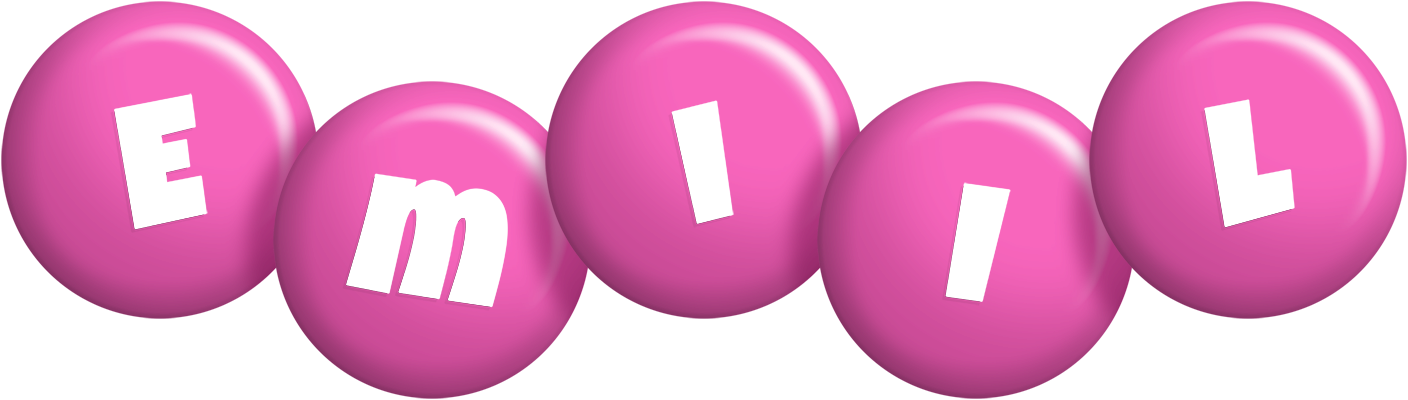Emiil candy-pink logo
