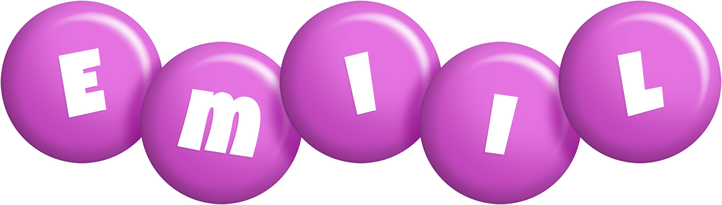 Emiil candy-purple logo