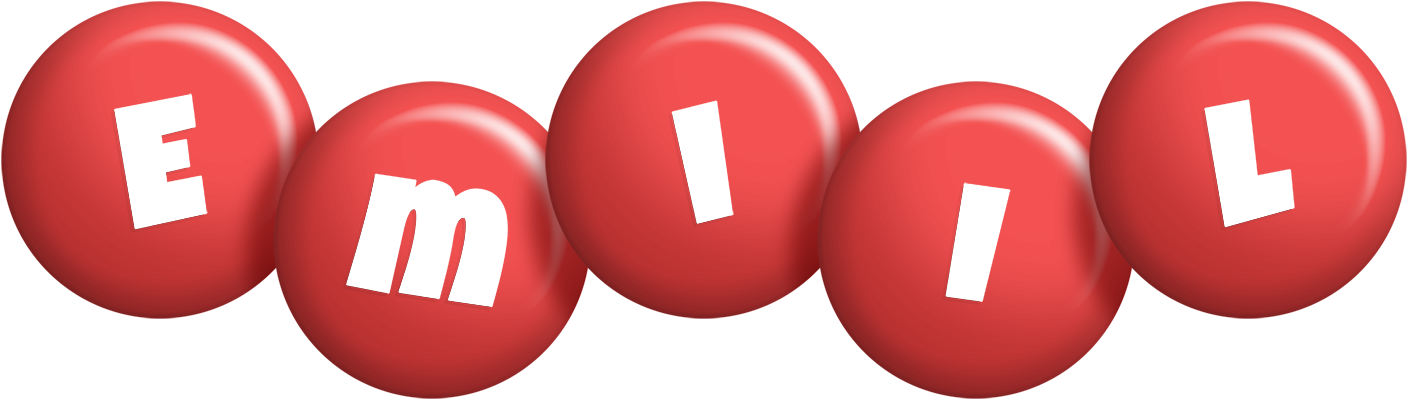 Emiil candy-red logo
