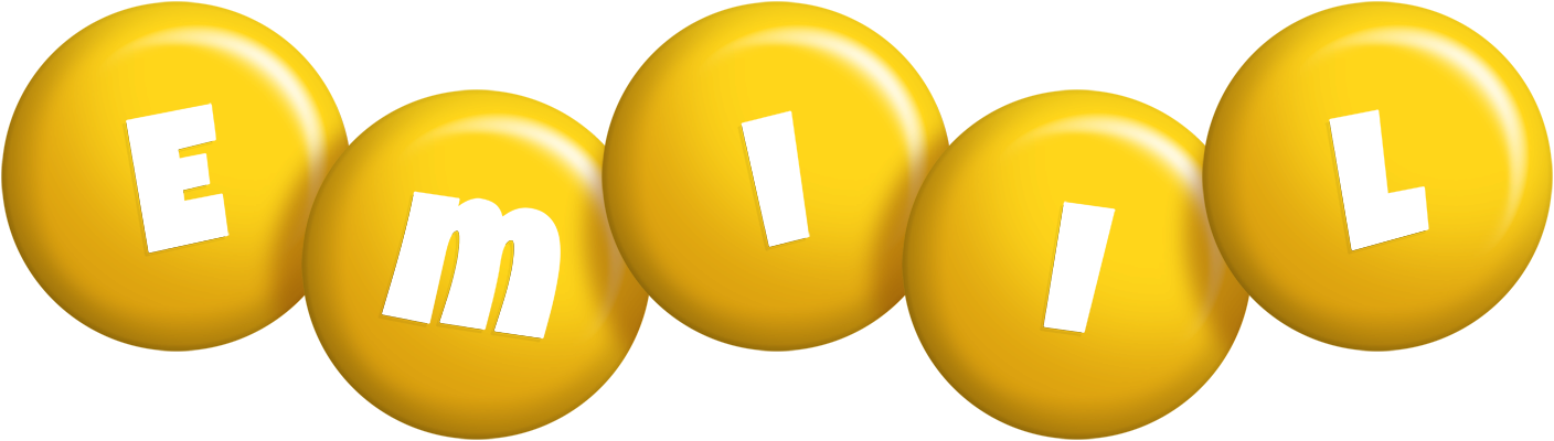 Emiil candy-yellow logo