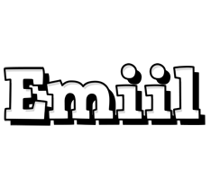 Emiil snowing logo