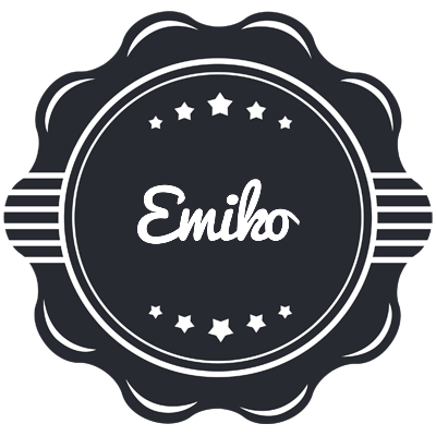 Emiko badge logo