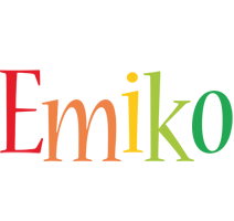 Emiko birthday logo