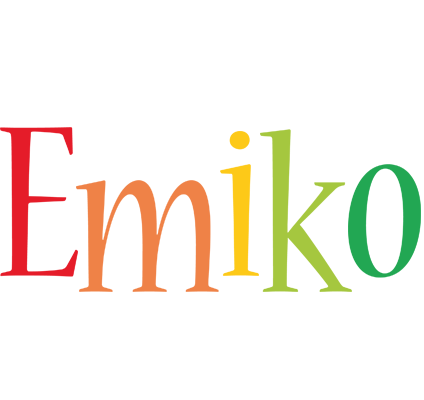 Emiko birthday logo