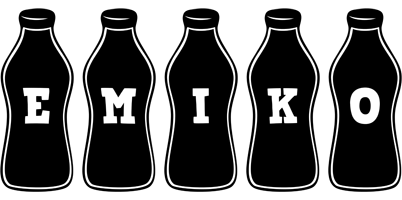 Emiko bottle logo