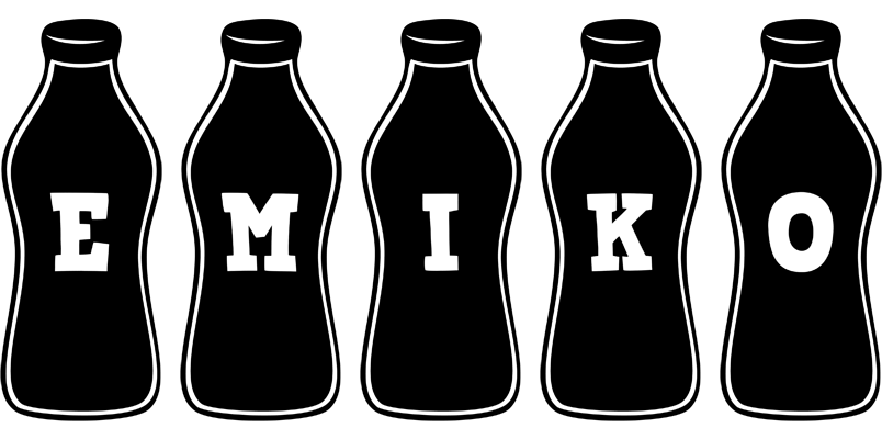 Emiko bottle logo