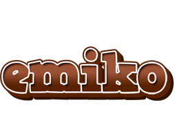 Emiko brownie logo