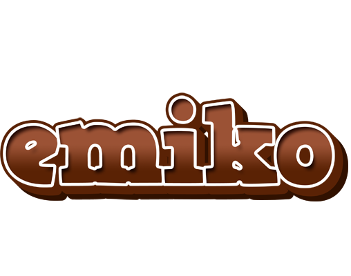 Emiko brownie logo