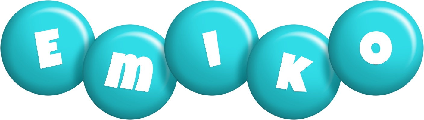 Emiko candy-azur logo