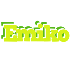 Emiko citrus logo