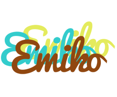 Emiko cupcake logo