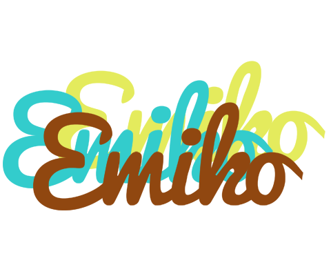 Emiko cupcake logo