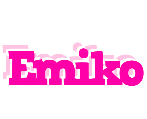 Emiko dancing logo