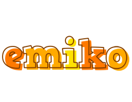 Emiko desert logo