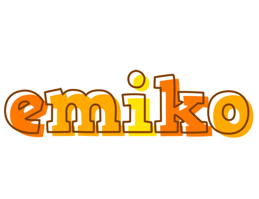 Emiko desert logo