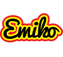 Emiko flaming logo