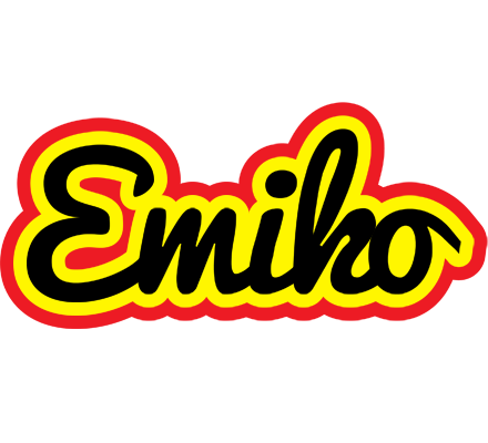 Emiko flaming logo
